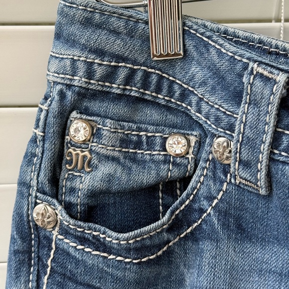 Miss Me Blue Boot Cut Jeans - Picture 12 of 13